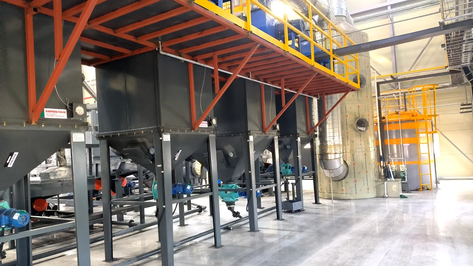 Black mass recovery and material collection system