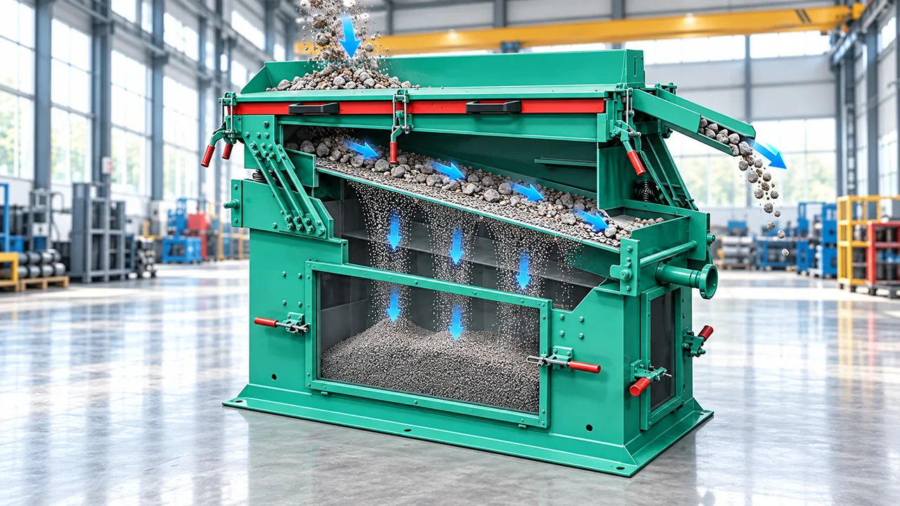 How the Air Gravity Separator Works