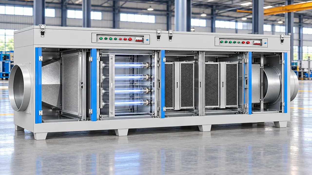 Main UV purification system & components
