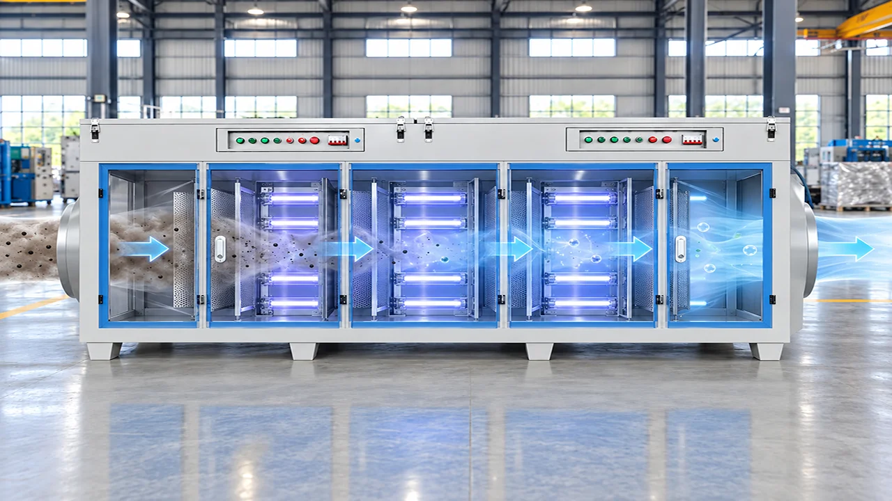 How the UV Photolysis Purification Equipment Works
