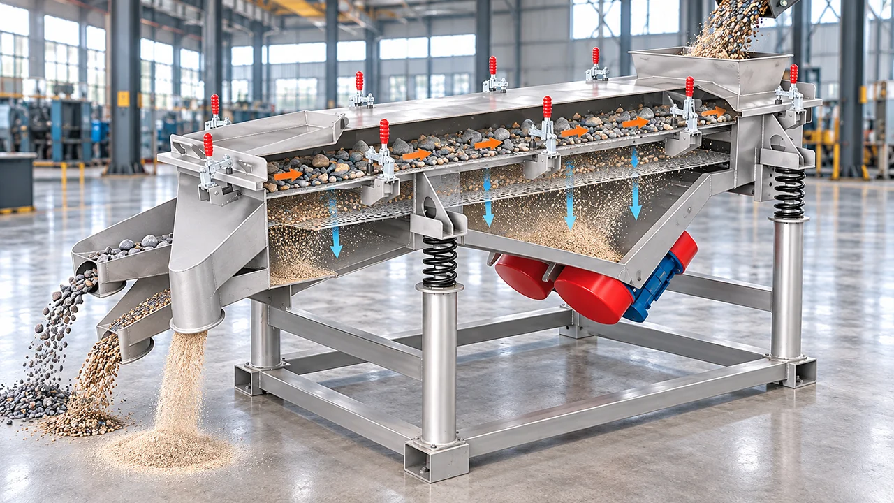 How the Vibratory Separator Works