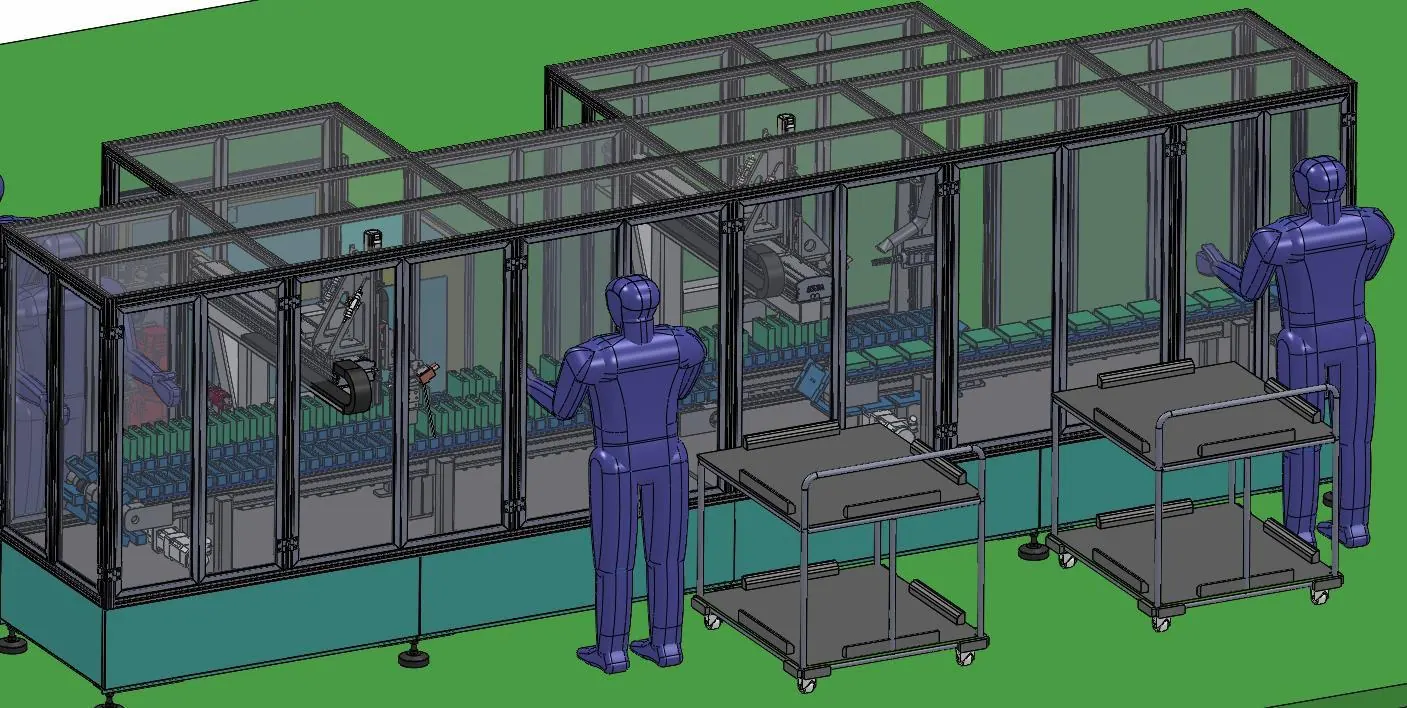 Battery Echelon Utilization Testing Equipment installed or product view