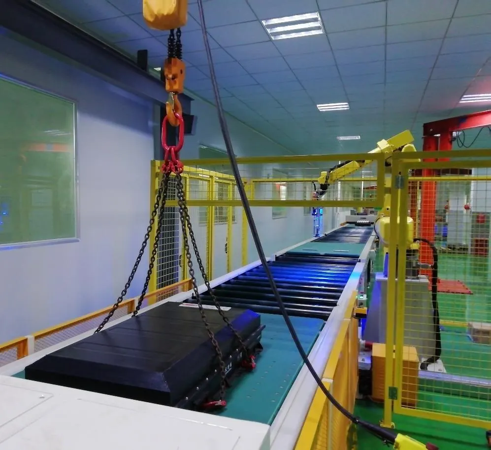 Battery Module Dismantling Equipment installed or product view