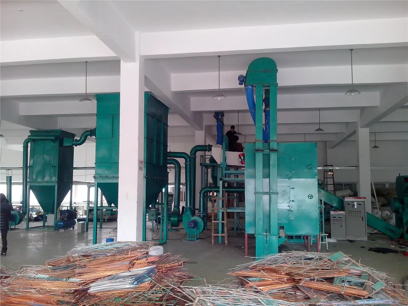 Copper-Clad Laminate Recycling Equipment installed or product view