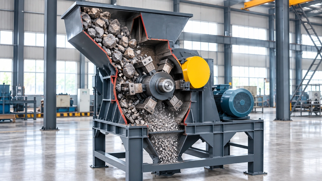 How the Hammer Crusher Works