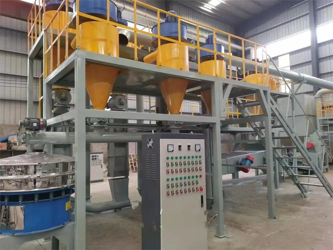 Lithium Battery Recycling Line installed or product view