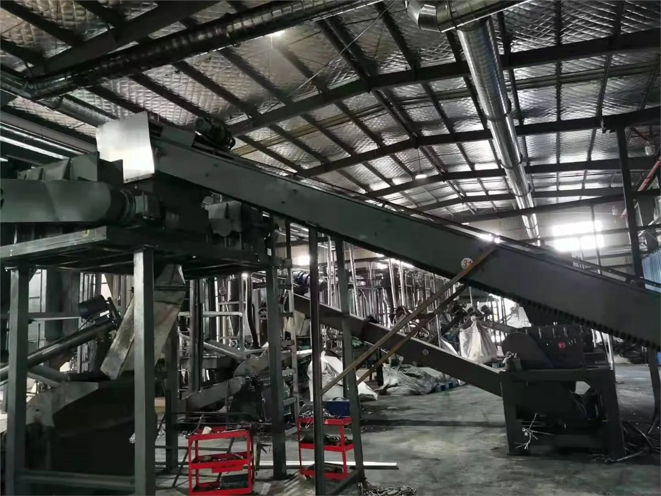 Mobile Phone Battery Recycling Equipment installed or product view