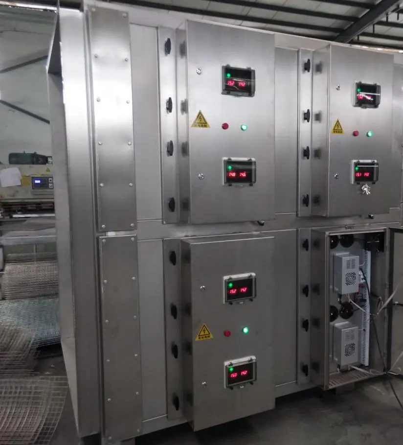 Industrial Oil Fume Purification Equipment installed or product view