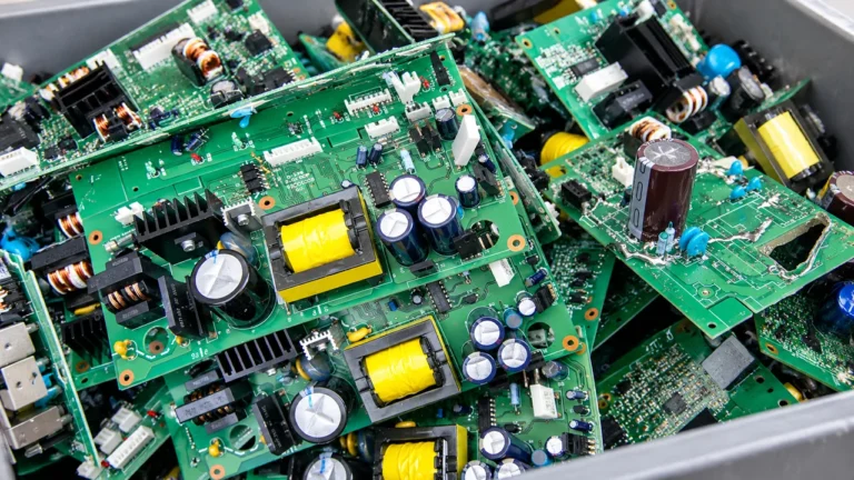 Capacitor-Containing Electronic Scrap