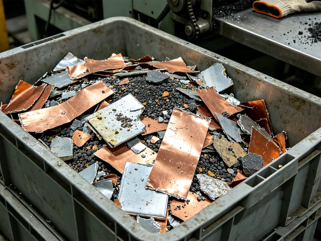 Aluminum-rich recovered fraction