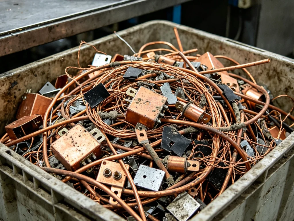 Copper-Rich / Conductive Metal Fraction