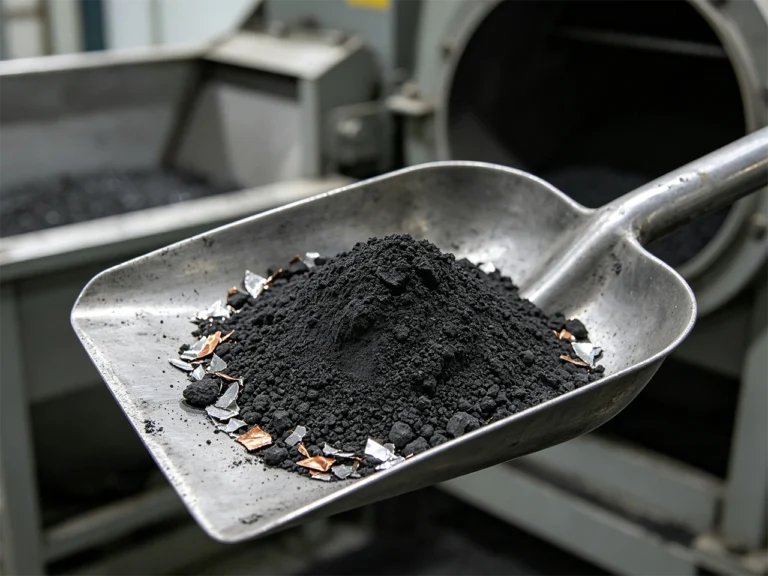 Graphite-Rich Anode Powder