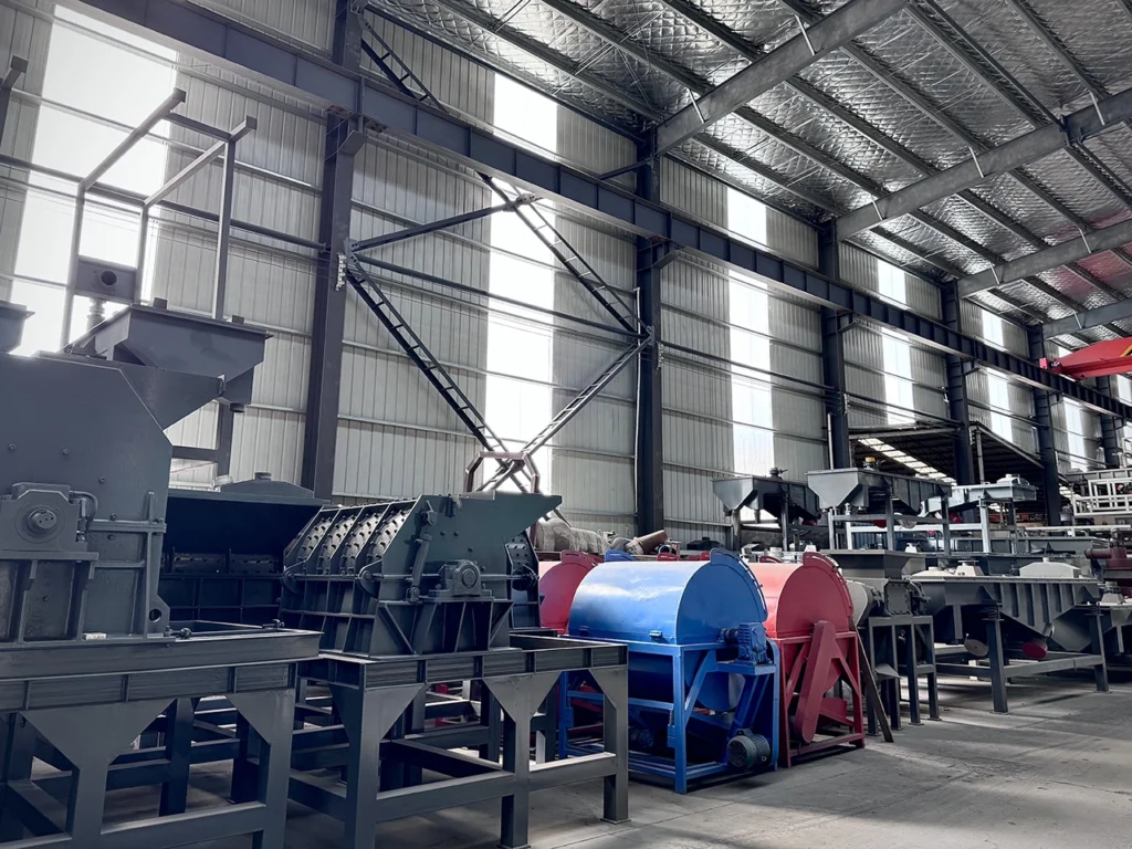 Hammer mill & material separation equipment