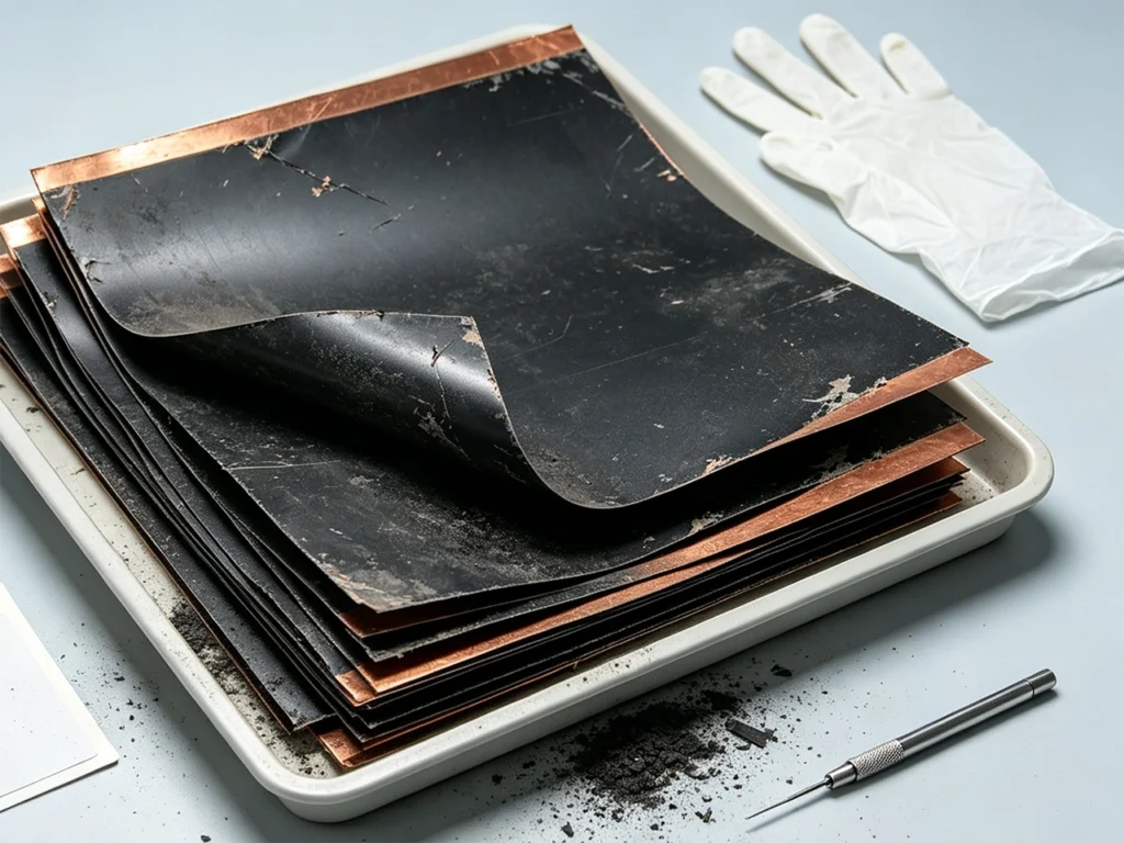 Prepared Electrode Material