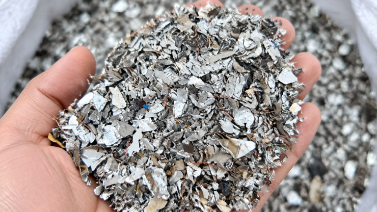 Recovered Aluminum Foil Fraction