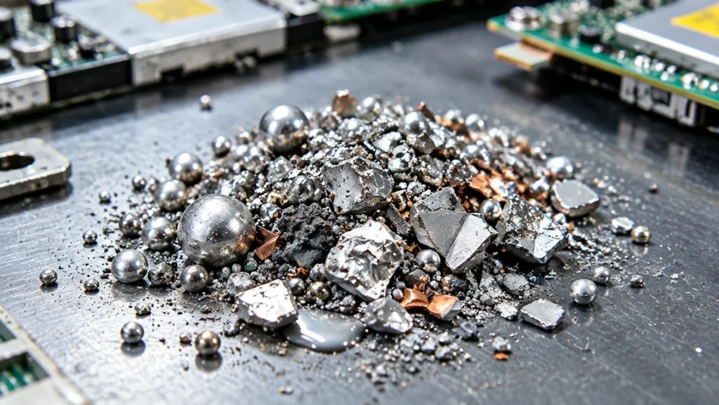 Recovered Solder / Fine Metal-Bearing Residue